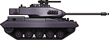 Sideview of M41GTI Light Tank